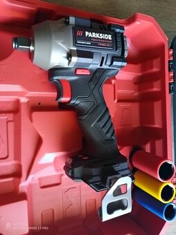 Aku rázový uťahovák PARKSIDE PERFORM20 V PPDSSA - max 600 Nm - 8
