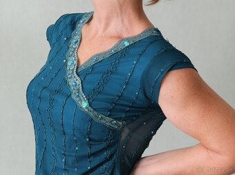 Spoločenské tričko-top veľ. S - 8