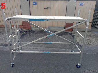 pojazdné hliníkové lešenie na prenájom - 8