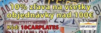 Americké značky z aut vzradených z evidencie - 8