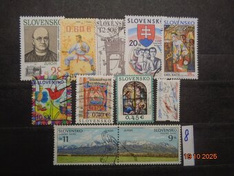 POŠTOVÉ ZNÁMKY - SLOVENSKO - 13 FOTO - 8
