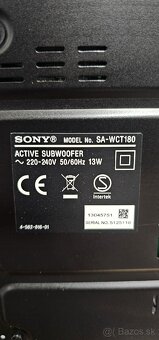 Soundbar SONY HT-CT180 (100W, Bluetooth, NFC)
 - 8