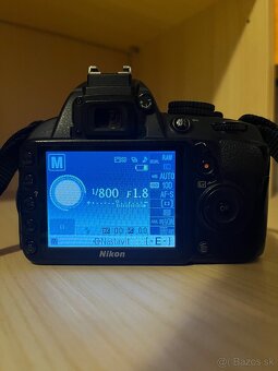 Nikon D3100 + 50mm f1.8 - 8