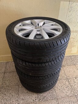 Predám disky VW Dijon 5x112 r17 letné - 8