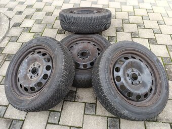 Zimné pneumatiky 205/55 R16 na diskoch 5x112 R16 - 8