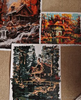 Mix ručne maľovaných obrazov - 8