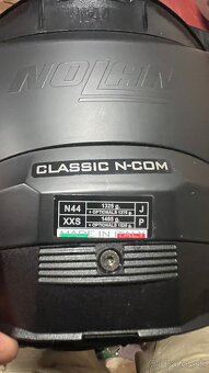 Nolan N44 Evo Classic XXS - 8