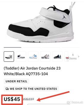 Tenisky Jordan air veľkosť 23,5 - 8