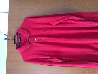 GANT originál Red pánske polotricko dlhy rukav L/XL - 8