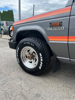 Mitsubishi Pajero 1 2.5 TD 73kW = Bez korozie, Dovoz IT = - 8