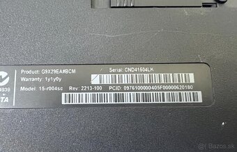 HP 15 / Intel N2815 / 4GB RAM / 128GB SSD / 15.6" - 8