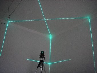 Profi 3D krížový samonivelačný zelený laser DEKO, celokovový - 8