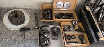 Fréza , noze , vrtáky , sústruh - 8