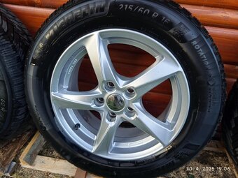 Predám sadu zimných pneumatík-Michelin alpin - 8