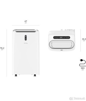 Mobilnú klimatizácia SIGURO 12 000 BTU - 8