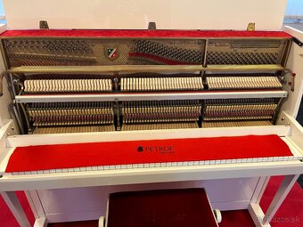 Zánovní Petrof 118 M1 rok v.2003 bílý lesk - 8