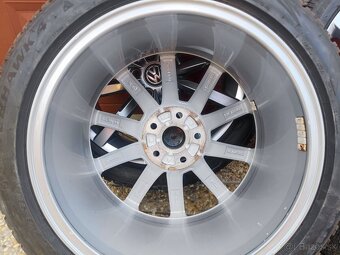 VW Passat alu disky 5x112 R18 + zimní pneu 225/45/18 - 8