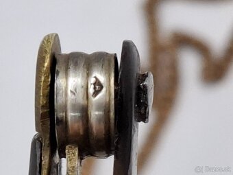 Predám starožitné okuliare lorňon kaučuk striebro kus 45€ - 8