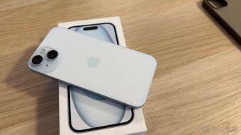 Vymenim predam iPhone 15 Blue 128gb ako uplne novy - 8
