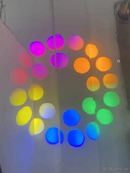 Led Beam 200w ring otočná hlava - 8