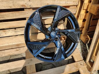 Sada ALU 5x112 R19 design RS ⚫PIANO BLACK⚫ - 8