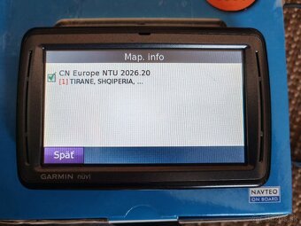 Garmin Nüvi 860T TMC TOP Stav mapy 2025 - 8