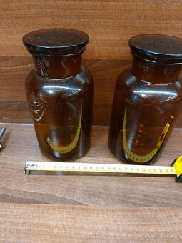 prachovnice - flaše so zábrusom - 8