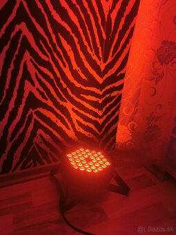 6ks led par reflektorov 180W RGB - 8