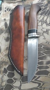 lovecký damaškový nôž - 8