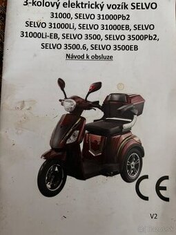 Predám elektrickú trojkolku SELVO - 8