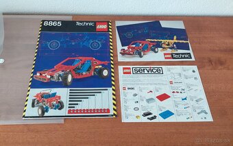 Predám LEGO Technic 8865 - Test Car (1988) - 8