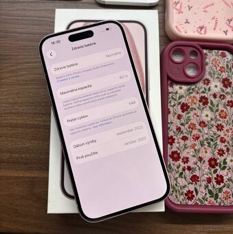Apple iPhone 15 128GB Pink - 8