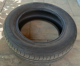 Plechové disky VW R16 + letné pneu 215/60 R16 + puklice VW - 8