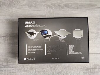 UMAX VisionBook 13Wa Pro / Win10 Home / napájanie DC 12V - 8
