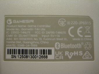 ♦️ GAMESIR Herný ovládač T4 Nova Lite ♦️ - 8