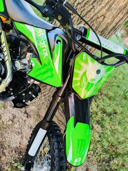 Pitbike 125 Monster Energy editon elektrický štart - 8