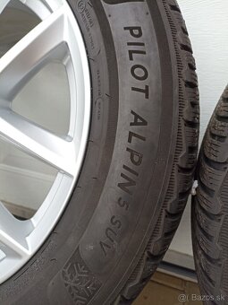Orig. zimná sada Volvo 5x108 R18 + Michelin Pilot Alpin SUV - 8