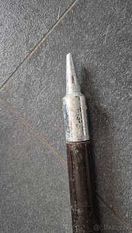 Valaška strieborná aj zlatá  100cm mat. Mosadz - 8