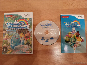 Nintendo Wii - konzola + 1 ovládač + 5 hier - 8