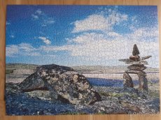 poskladané obrázky z Puzzle 1000 ks - 8