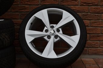 5x112 R18 Zimna sada Org. Audi A3 S3 8Y + 225/40 R18 Bridg. - 8