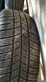 alu disky Škoda R16 + zimne Barum Polaris 215/60R16 - 8