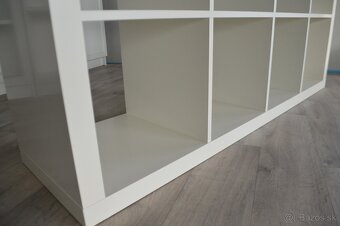 Knižnica regál Kallax policový regál s LED osvetlením - 8