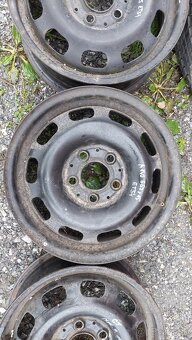Plechové disky mercedes A 140 5x112 5.5j r15  5ks + rezerva - 8