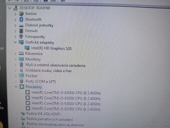 predám Lenovo Thinkpad t470 / Intel core i5 / 256gb ssd - 8
