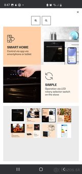 Vstavaná rúra Klarstein Illuminosa Smart Oven - 8
