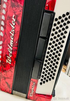 Predám akordeón Weltmeister Caprice 80 basový - 8