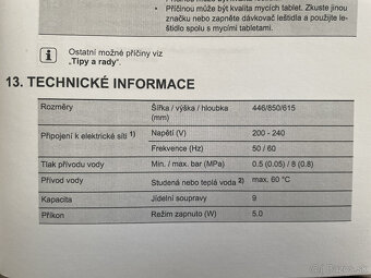 Umývačka riadu AEG - 8
