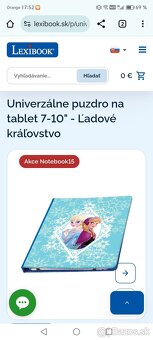 Univerzálne puzdro na tablet 7-10" - Ľadové kráľovstvo - 8