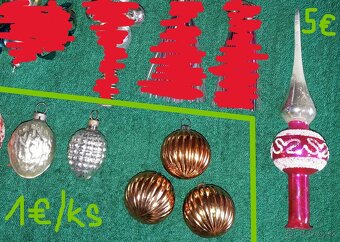 Staré vianočné gule a ozdoby - 8